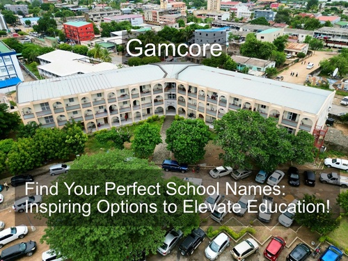 Find Your Perfect School Names: Inspiring Options to Elevate Education!