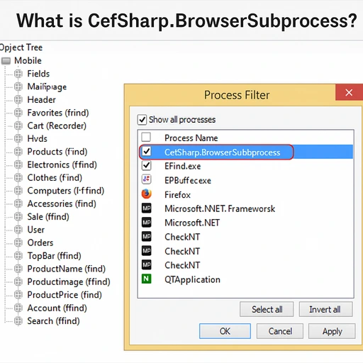 What is CefSharp BrowserSubproce